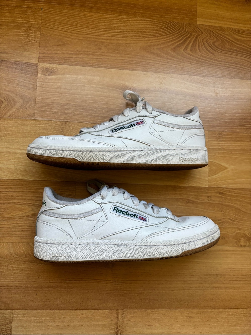 Reebok Club C 85 white sneakers women’s 7